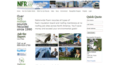 Desktop Screenshot of nationwidefoam.com